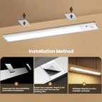 Rechargeable Motion Sensor Light Bar Cabinet Wardrobe Lamp With Remote Control — view 16