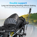 TELESIN Camera Double Clip Crab Clamp 360 Rotating Motorcycle Bicycle Handlebar Mount — view 4