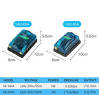 220-240V Transparent Ultra-Quiet Aquarium Air Pump — view 7