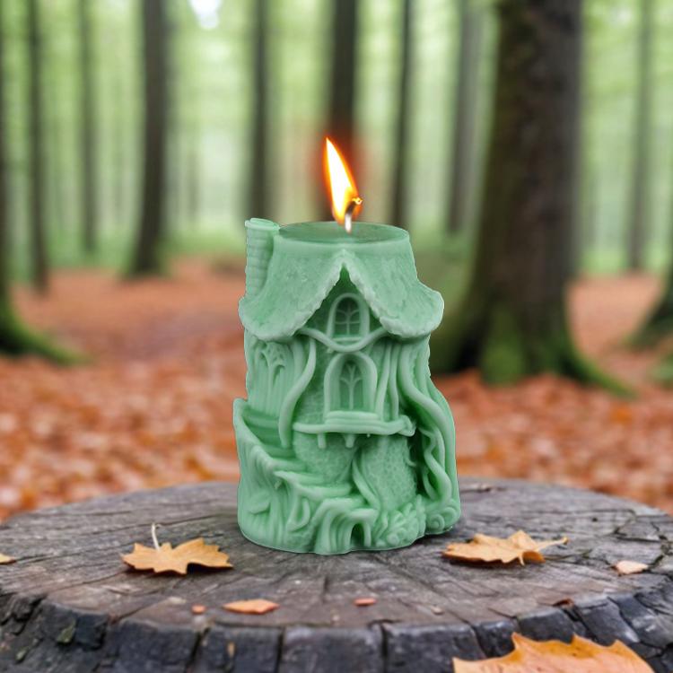 Castle Scented Candle Silicone Mold — view 6