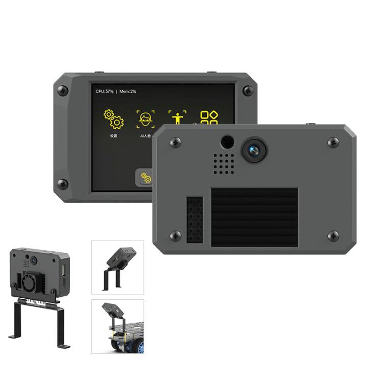 Yahboom K230 Vision Module With 2.4-Inch HD Touch Screen 32G TF Card — With Fixed Bracket