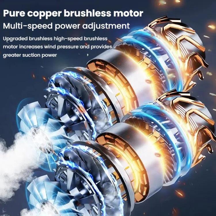 SUITU ST-6694 Pro Handheld Wireless Car Vacuum Cleaner Brushless High Suction Power — view 5