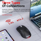 Tri-Mode Wireless Gaming Mouse 24000 DPI, 6 RGB Lighting Modes, Rechargeable, Macro Programmable — view 8