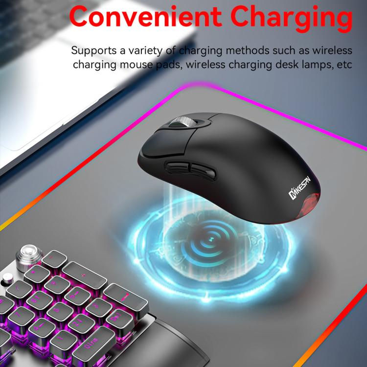 Tri-Mode Wireless Gaming Mouse 24000 DPI, 6 RGB Lighting Modes, Rechargeable, Macro Programmable — view 9