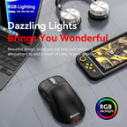Tri-Mode Wireless Gaming Mouse 24000 DPI, 6 RGB Lighting Modes, Rechargeable, Macro Programmable — view 11