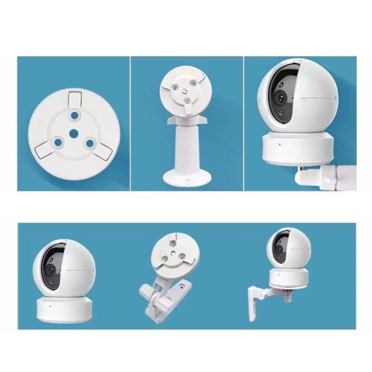 5pcs /Pack 54mm Round Base Mount Bracket for EZVIZ Security Cameras