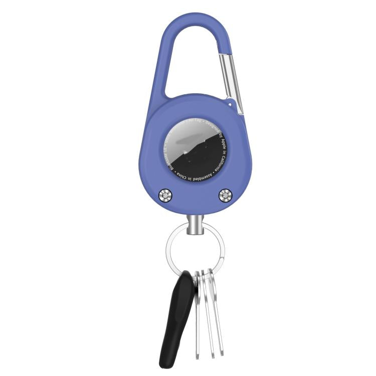 For AirTag 2nd Gen / AirTag 1st Gen Case With Carabiner Keychain Waterproof Dustproof Shockproof Protective Holder