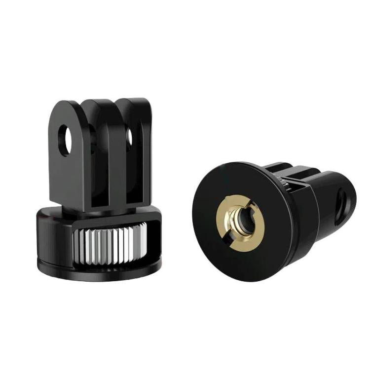Three-Slot Adapter Camera Cage 360-Degree Rotating Connector Tripod 1/4 Inch Adapter