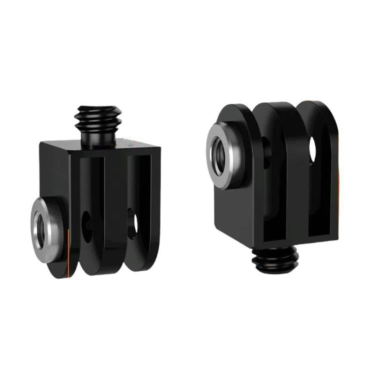 Three-Slot Adapter Camera Cage 360-Degree Rotating Connector Tripod 1/4 Inch Adapter — TFSM064