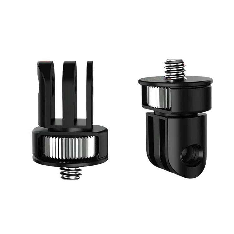 Three-Slot Adapter Camera Cage 360-Degree Rotating Connector Tripod 1/4 Inch Adapter — TFSM065