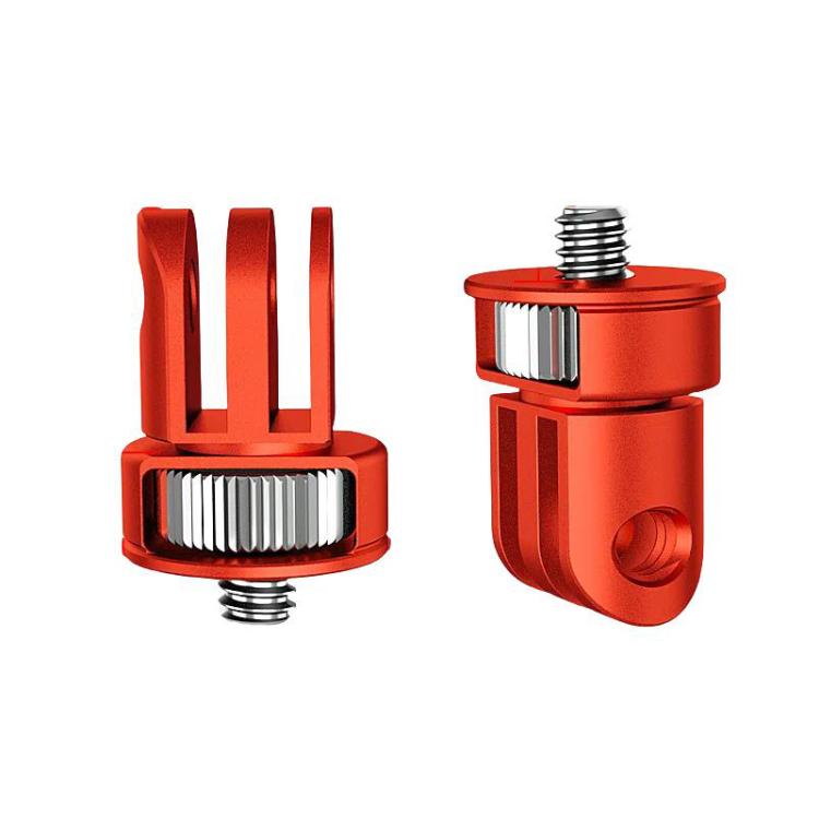 Three-Slot Adapter Camera Cage 360-Degree Rotating Connector Tripod 1/4 Inch Adapter — TFSM065-B