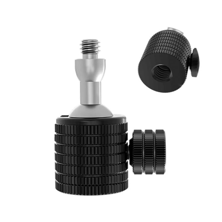 Female To 1/4 Male Universal Mini Ball Head Adapter Mount Aluminium Alloy Mobile Phone Camera Tripod Accessories — Q1-B 1/4