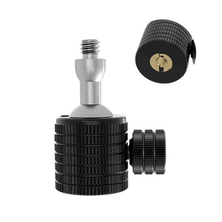 Female To 1/4 Male Universal Mini Ball Head Adapter Mount Aluminium Alloy Mobile Phone Camera Tripod Accessories — Q4-B M5