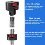 Action Camera 1/4 Metal Adapter Quick Release Mount — view 10