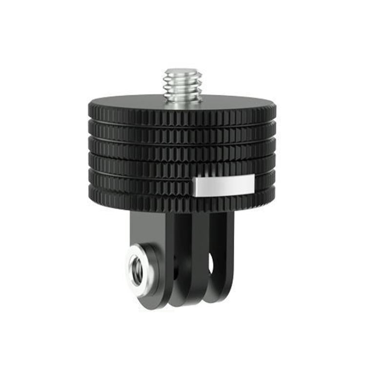 Action Camera Quick Release Adapter Tripod Accessories — TFSM104 1/4 Male To 3-page Card Slot