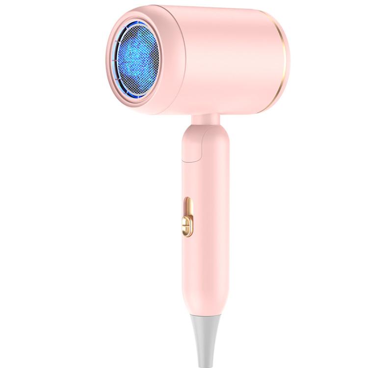 800-1200W High-Speed Hair Dryer with Blue Light Care Foldable & Portable for Travel — UK Plug