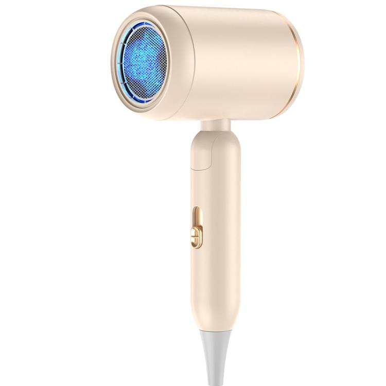 800-1200W High-Speed Hair Dryer with Blue Light Care Foldable & Portable for Travel — US Plug