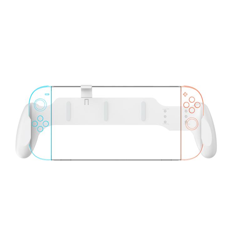 For Nintendo Switch 2 / Switch / Switch OLED Ergonomic Anti-Slip Grip Handle — JYS-NS2297 White