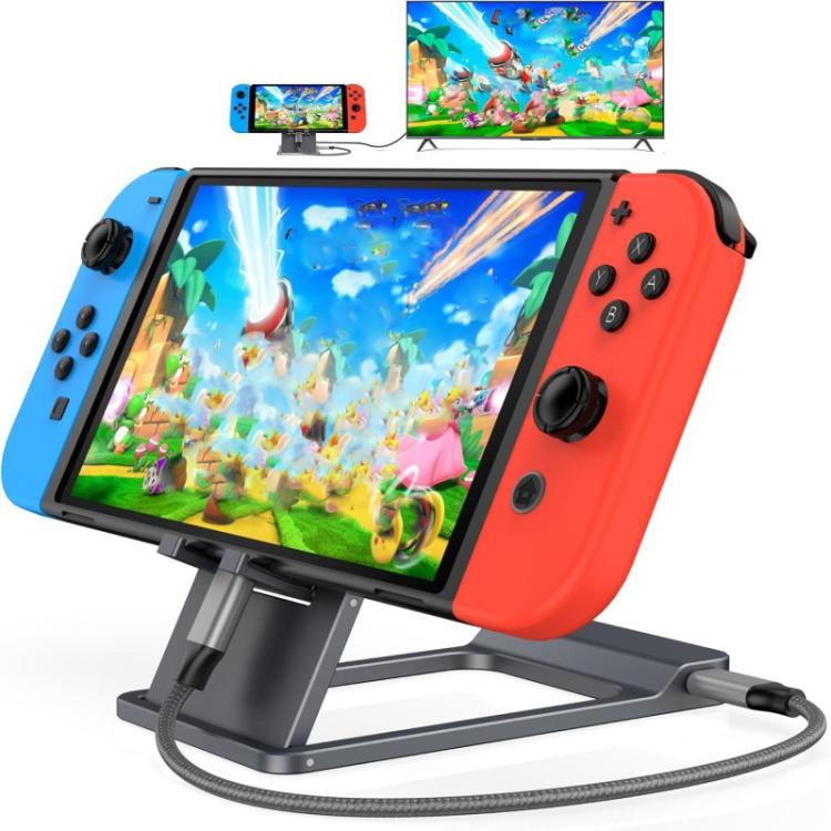 For Nintendo Switch / Switch 2 / Switch OLED Game Console Base HD Video Converter 3 In 1 Expansion Dock For TV Screen Mirroring