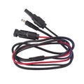 Solar Panel Charging Cable For Portable Power Stations, MC4 To DC5521