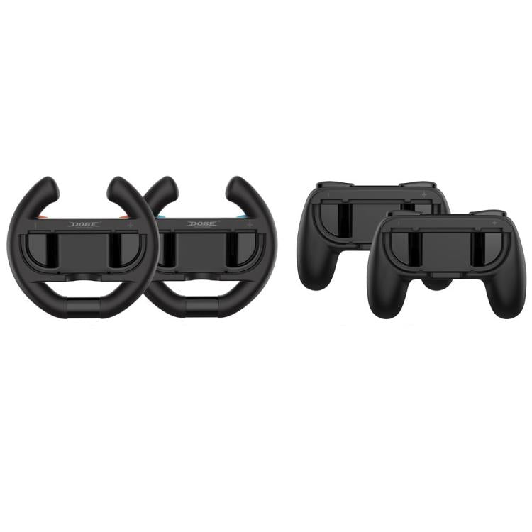 For Nintendo Switch 2 DOBE TNS-5109 4 In 1 Left Right Handle Steering Wheel Simple Grip