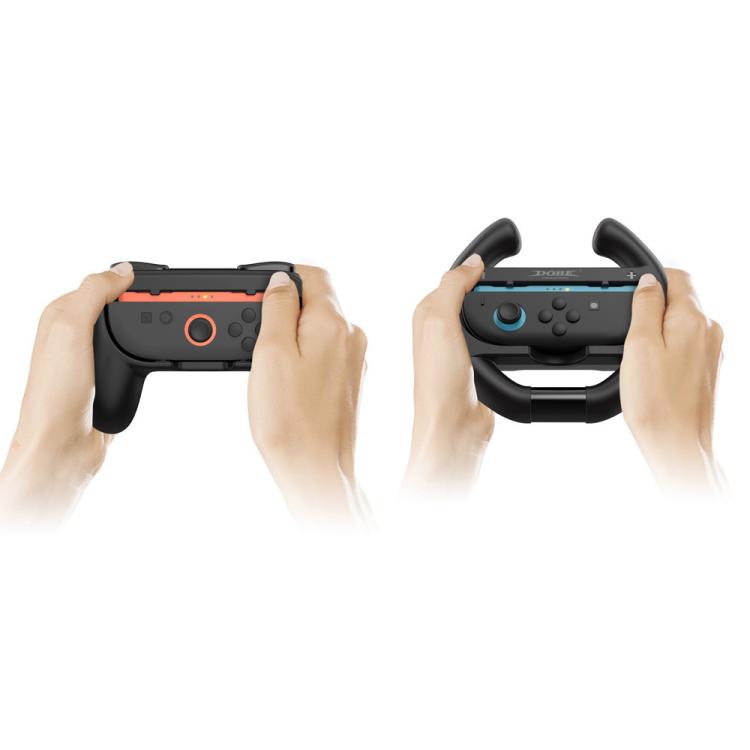 For Nintendo Switch 2 DOBE TNS-5109 4 In 1 Left Right Handle Steering Wheel Simple Grip
