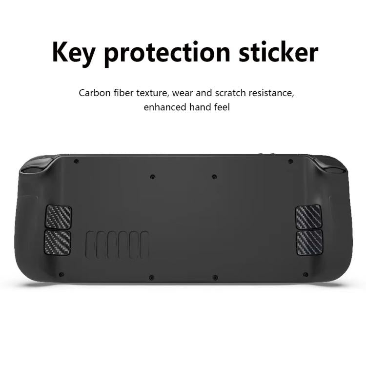 For Steam Deck Game Console PGTECH Joystick Cap Sticker Dust Plug Protection Kit — view 3