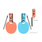 for Nintendo Switch 2/Switch/Switch OLED Joy-Con Controller Attachments, Table Tennis Racket