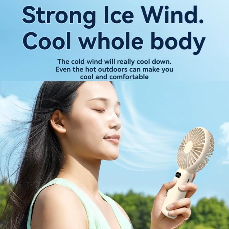 5-speed Wind Speed Handheld USB Charging Small Fan With Desktop Stand — view 12
