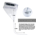 360-degree Full-Coverage AC Cleaning Cover Transparent Air Conditioner Cleaning Kit