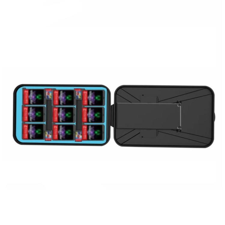KJH Card Box Stand for Nintendo Switch 2 / Switch OLED / Lite Foldable Holder with 9 Game Card Slots & 4 SD Card Slots