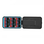 KJH Card Box Stand for Nintendo Switch 2 / Switch OLED / Lite Foldable Holder with 9 Game Card Slots & 4 SD Card Slots