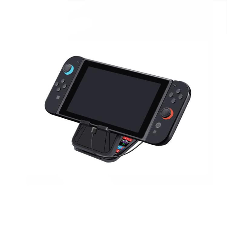 KJH Card Box Stand for Nintendo Switch 2 / Switch OLED / Lite Foldable Holder with 9 Game Card Slots & 4 SD Card Slots