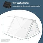 For Elgato Stream Deck MK.2 Live Console Dustproof Acrylic Cover — view 3