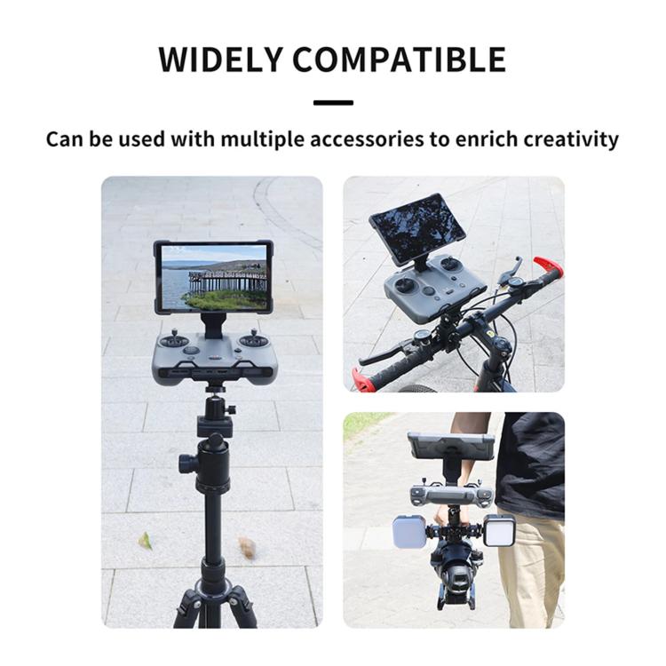 For DJI RC Pro 2 Aluminum Alloy 1/4-inch Tripod Adapter Mounting Bracket