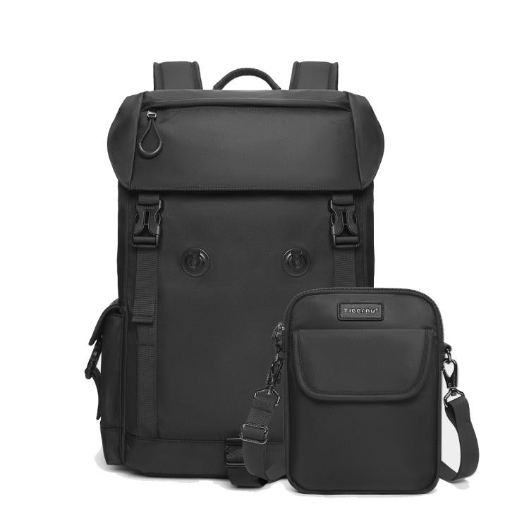 School Backpack 14-Inch Laptop Bag With Flip-Top For Travel, Work & Daily Use — Blue Regular