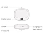 USB Outdoor High-power Bladeless Waist-hanging Portable Fan — view 5
