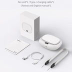 USB Outdoor High-power Bladeless Waist-hanging Portable Fan — view 11