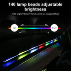 3 Control App Remote Control Colorful Car Interior Ambient Lighting Modified LED Acrylic USB Car Ambient Lighting — view 12