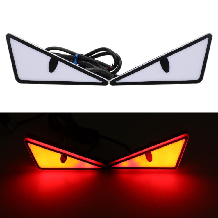 2pcs Motorcycle License Plate Screw Light Modifications Universal Decorative Car Lights — Triangle Light Blue