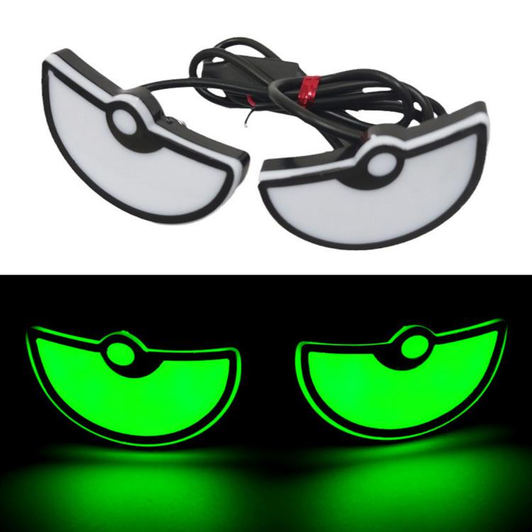 2pcs Motorcycle License Plate Screw Light Modifications Universal Decorative Car Lights — Semicircular Light Red