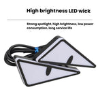 2pcs Motorcycle License Plate Screw Light Modifications Universal Decorative Car Lights