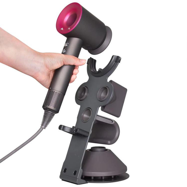For Dyson Supersonic Hair Dryer Desktop Holder Metal Stand with Cable Organizer