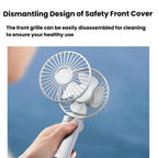 Folding Hanging Umbrella Fan USB Handheld Portable Umbrella Clip Fan Compact Desktop Fan — view 13