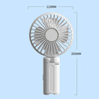 Folding Hanging Umbrella Fan USB Handheld Portable Umbrella Clip Fan Compact Desktop Fan — view 17