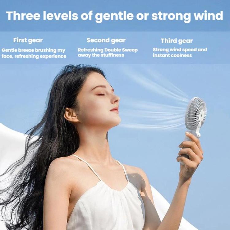 Folding Hanging Umbrella Fan USB Handheld Portable Umbrella Clip Fan Compact Desktop Fan — view 8