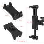 360-degree Rotation Tablet Phone Holder Adjustable Clamp Multifunctional Adapter Clip