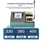GVM H3 Smart 3 In 1 Electric Welding Station Mainboard Soldering Iron Smartphone Repair Smart Constant Temperature Soldering Iron — view 5