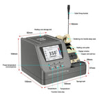 GVM H3 Smart 3 In 1 Electric Welding Station Mainboard Soldering Iron Smartphone Repair Smart Constant Temperature Soldering Iron — view 9