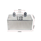 2L Car Modified Aluminum Alloy Auxiliary Water Tank Heat Dissipation Breathable Pot